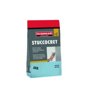 Isomat Stuccocret Στόκος Γενικής Χρήσης Ακρυλικός / Ρητινούχος Λευκός 4kg